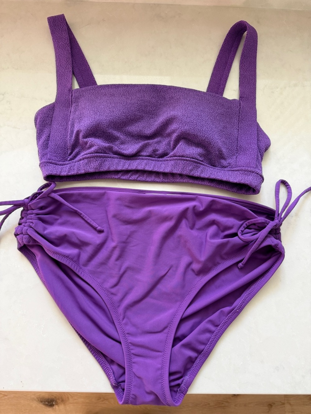 Calia sz Medium Purple Two-Piece Bikini Set -  Top & Bottom excellent condition